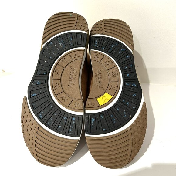 AU&MU Sheepskin Taurus Adjustable Fur Wool Ankle Snow Boots, Size 7, Chestnut - Picture 6 of 6